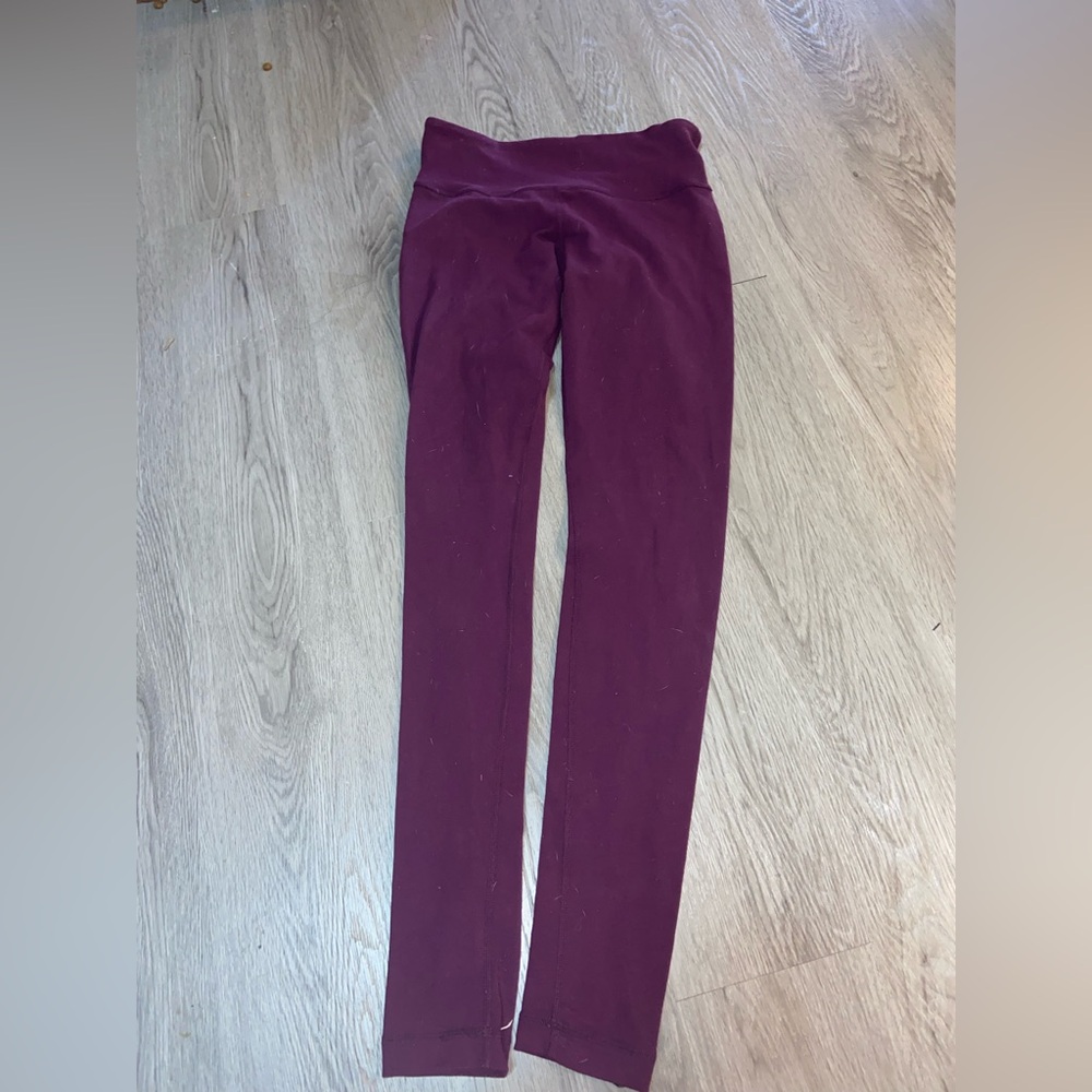 lululemon athletica Women's Burgundy Leggings